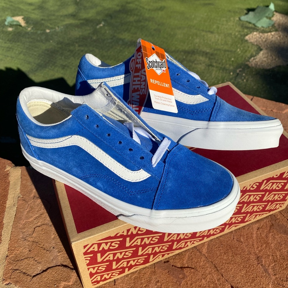 Vans Old Skool Pig Suede Princess blue/true white